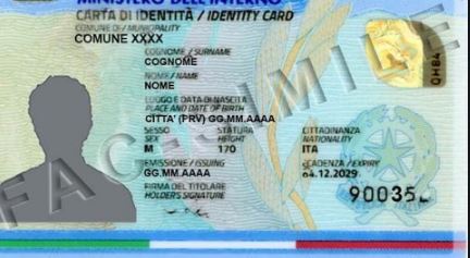 carta identità come richiederla
